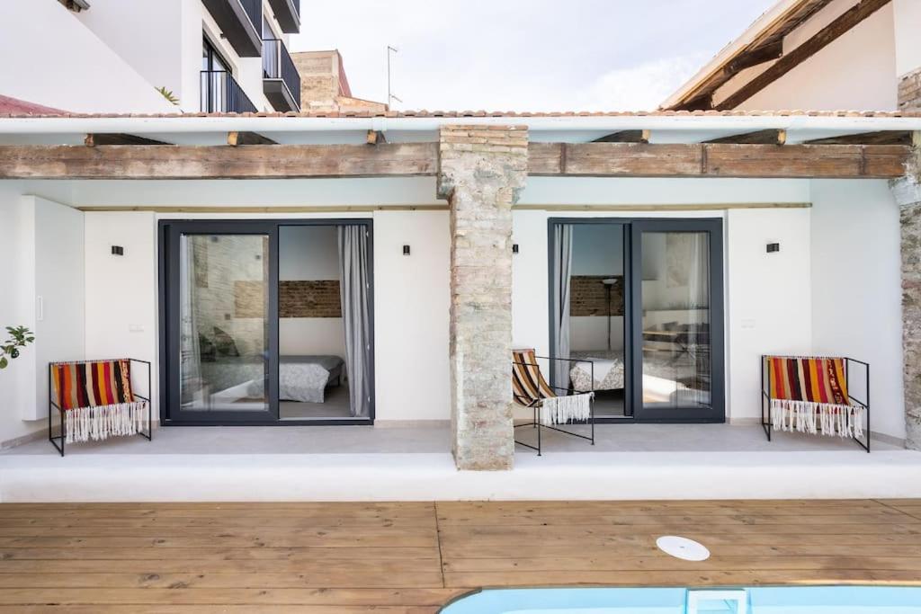 Maison Avec Piscine A Valencia Bagian luar foto
